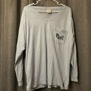 Pink long sleeve shirt